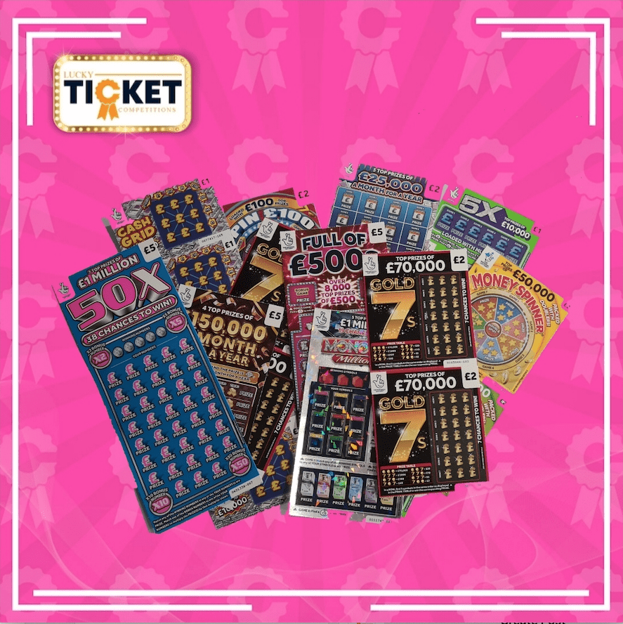 Of Scratch Cards Lucky Ticket Competitions